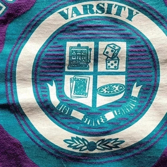 Golden Nugget Varsity gambling team purple t-shirt XL - Picture 4 of 7